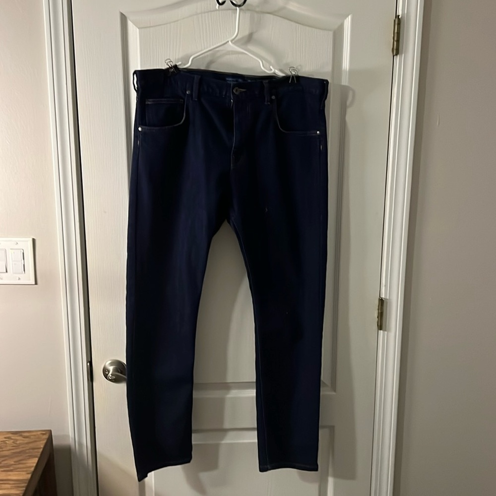 Men's Straight Fit Jeans - Regular Color: Original Standard Blue, size 38x32